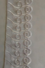Load image into Gallery viewer, 1m Quality Lace Trims WHITE 85mm Wide Scrapbooking Lace Cardmaking Wedding Home Decor Sewing Craft Project