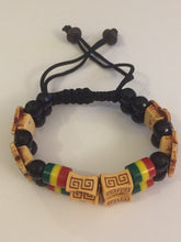 Load image into Gallery viewer, Beaded Bracelet Wristband African Elasticated Beads Bangle Charm Cuffs