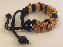 Load image into Gallery viewer, Beaded Bracelet Wristband African Elasticated Beads Bangle Charm Cuffs