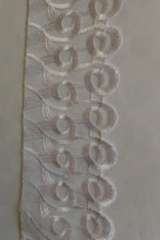 Load image into Gallery viewer, 1m Quality Lace Trims WHITE 85mm Wide Scrapbooking Lace Cardmaking Wedding Home Decor Sewing Craft Project