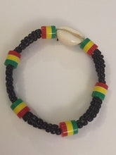 Load image into Gallery viewer, Beaded Bracelet Wristband African Elasticated Beads Bangle Charm Cuffs