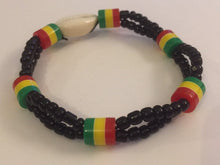 Load image into Gallery viewer, Beaded Bracelet Wristband African Elasticated Beads Bangle Charm Cuffs