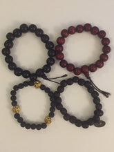 Load image into Gallery viewer, Beaded Bracelet Wristband African Elasticated Beads Bangle Charm Cuffs