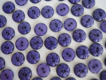Load image into Gallery viewer, 10 20 PURPLE Shirt Coat Blazer 2 Holes Quality Buttons 18mm Wide Dresses Tops Babies Sewing Craft