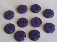 Load image into Gallery viewer, 10 20 PURPLE Shirt Coat Blazer 2 Holes Quality Buttons 18mm Wide Dresses Tops Babies Sewing Craft