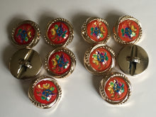 Load image into Gallery viewer, 1 Flower Shank Buttons 30mm Wide Dresses Tops Coats Babies Blazers Shirt Sewing Art Craft