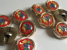 Load image into Gallery viewer, 1 Flower Shank Buttons 30mm Wide Dresses Tops Coats Babies Blazers Shirt Sewing Art Craft