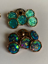 Load image into Gallery viewer, 5 Shine Gold Diamante Shank Buttons 13mm Wide Dresses Tops Coats Babies Blazers Shirt Sewing Art Craft Different Colours