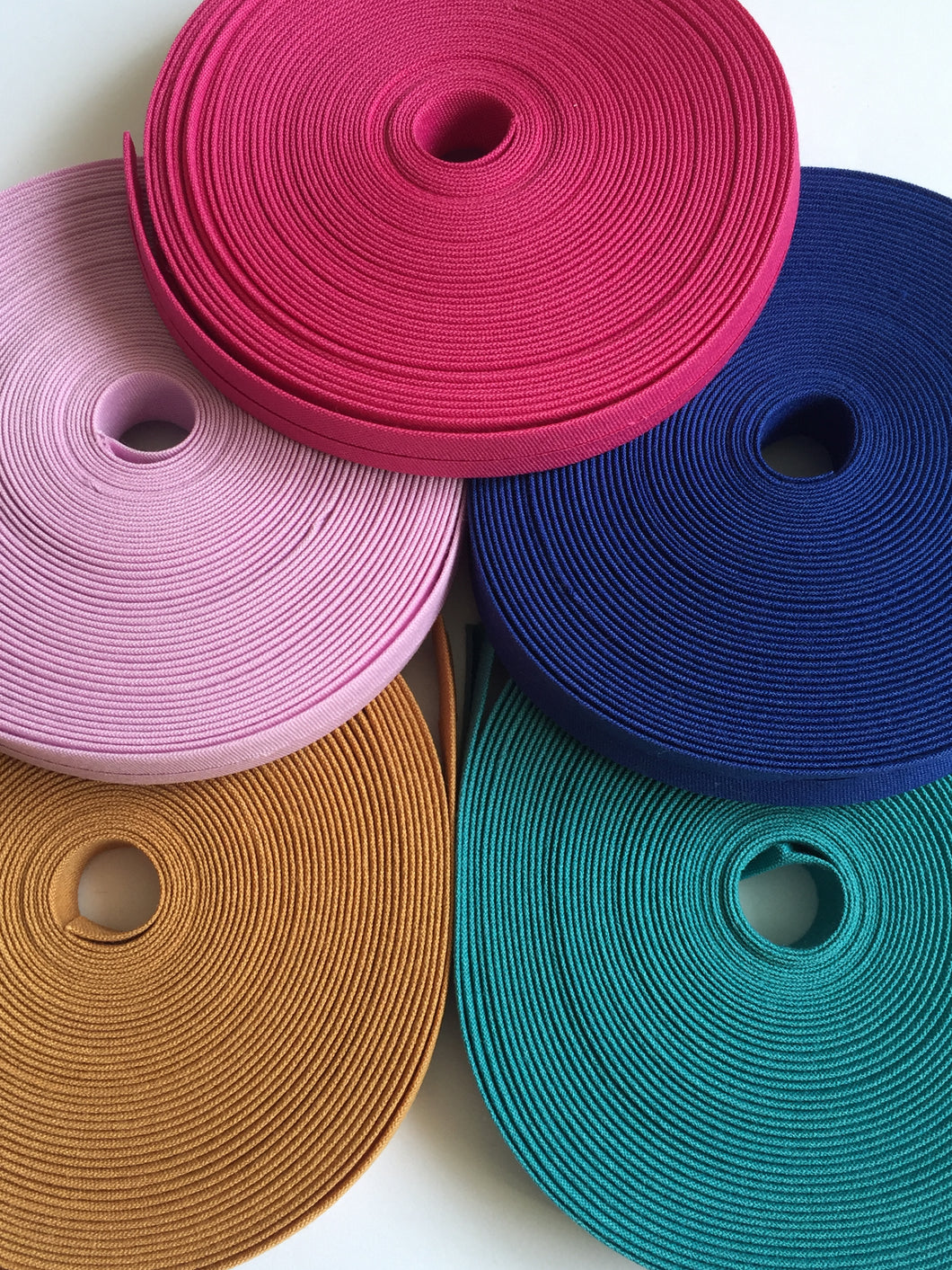 FULL ROLL Lovely Bias Binding 13mm Wide Double Folded 7 metres Tape Trim Trimmings Different Colours To Choose From