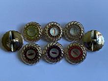 Load image into Gallery viewer, 1 Shine Diamante Shank Buttons 34mm Wide Dresses Tops Coats Babies Blazers Shirt Sewing Craft Different Colours