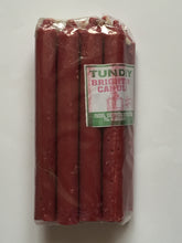 Load image into Gallery viewer, 8pcs Straight Candles BURGUNDY For Prayers Fasting Meditation Calmness Shrine Alter Sacred Place Holy Area Different Colours Available