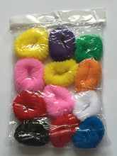 Load image into Gallery viewer, 12 SOFT SCRUNCHY HAIR HEADBANDS Girl Women Ladies Hair Grips Head Fancy Accessorise Flower Arrangement Decoration Party School Birthday Costumes