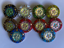 Load image into Gallery viewer, 1 Shine Diamante Shank Buttons 45mm Wide Dresses Tops Coats Babies Blazers Shirt Sewing Craft Different Colours