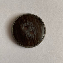Load image into Gallery viewer, 10 LIGHT GREY 20mm Wide Bronze Buttons Jacket Shirt Sewing Craft 2 Holes