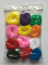 Load image into Gallery viewer, 12 SOFT SCRUNCHY HAIR HEADBANDS Girl Women Ladies Hair Grips Head Fancy Accessorise Flower Arrangement Decoration Party School Birthday Costumes