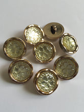 Load image into Gallery viewer, 1 Shine Diamante Shank Buttons 21mm Wide Dresses Tops Coats Babies Blazers Shirt Sewing Art Craft