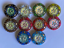 Load image into Gallery viewer, 1 Shine Diamante Shank Buttons 45mm Wide Dresses Tops Coats Babies Blazers Shirt Sewing Craft Different Colours