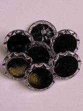 Load image into Gallery viewer, 1 Silver Shank Buttons 22mm Wide Dresses Tops Coats Babies Blazers Shirt Sewing Craft