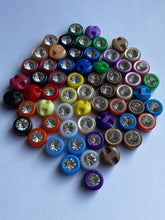 Load image into Gallery viewer, 20 Diamante Shank Mixed Colour Buttons 12mm Wide Dresses Tops Coats Babies Blazers Shirt Sewing Art Craft