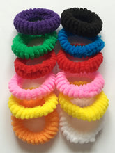 Load image into Gallery viewer, 12 SOFT SCRUNCHY HAIR HEADBANDS Girl Women Ladies Hair Grips Head Fancy Accessorise Flower Arrangement Decoration Party School Birthday Costumes