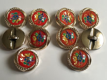 Load image into Gallery viewer, 1 Flower Shank Buttons 30mm Wide Dresses Tops Coats Babies Blazers Shirt Sewing Art Craft