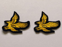 Load image into Gallery viewer, 2pcs Patch Badge 37mm x 40mm Wide Leather Jackets Coats Jeans Dresses Tops Babies Blazers Shirts Skirts Bags Caps Hats Sewing Art Craft