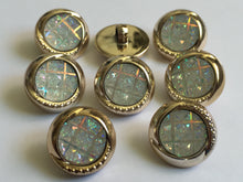 Load image into Gallery viewer, 1 Shine Diamante Shank Buttons 18mm Wide Dresses Tops Coats Babies Blazers Shirt Sewing Art Craft
