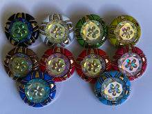 Load image into Gallery viewer, 1 Shine Diamante Shank Buttons 45mm Wide Dresses Tops Coats Babies Blazers Shirt Sewing Craft Different Colours