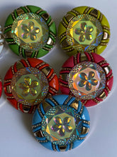 Load image into Gallery viewer, 1 Shine Diamante Shank Buttons 45mm Wide Dresses Tops Coats Babies Blazers Shirt Sewing Craft Different Colours