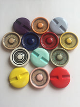 Load image into Gallery viewer, 1pc Round Inside 34mm Quality Buttons Bling Sewing Craft Jacket Shirt Skirt Trousers Coat Different Colour