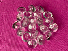 Load image into Gallery viewer, 10 Clear Shank Quality Buttons 13mm Wide Dresses Tops Coats Babies Blazers Shirt Sewing Craft ##