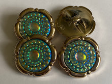 Load image into Gallery viewer, 1 Shine Diamante Shank Buttons 34mm Wide Dresses Tops Coats Babies Blazers Shirt Sewing Art Craft