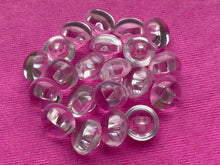 Load image into Gallery viewer, 10 Clear Shank Quality Buttons 13mm Wide Dresses Tops Coats Babies Blazers Shirt Sewing Craft ##