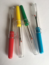 Load image into Gallery viewer, 2 4 6 Seam Rippers Stitch Unpicker Sewing Craft Tool Thread Cutter Button Hole Opener Blue Green Yellow Red