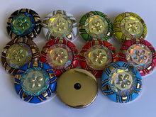 Load image into Gallery viewer, 1 Shine Diamante Shank Buttons 45mm Wide Dresses Tops Coats Babies Blazers Shirt Sewing Craft Different Colours