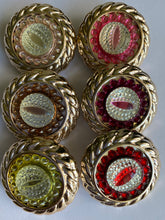 Load image into Gallery viewer, 1 Shine Diamante Shank Buttons 34mm Wide Dresses Tops Coats Babies Blazers Shirt Sewing Craft Different Colours