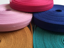 Load image into Gallery viewer, FULL ROLL Lovely Bias Binding 13mm Wide Double Folded 7 metres Tape Trim Trimmings Different Colours To Choose From