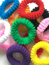 Load image into Gallery viewer, 12 SOFT SCRUNCHY HAIR HEADBANDS Girl Women Ladies Hair Grips Head Fancy Accessorise Flower Arrangement Decoration Party School Birthday Costumes