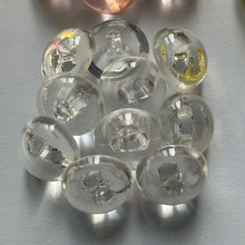 Load image into Gallery viewer, 10 Clear Domed Shank Quality Buttons 15mm 14mm 13mm Wide Dresses Tops Coats Babies Blazers Shirt Sewing Craft
