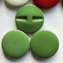 Load image into Gallery viewer, 1 3 5 White Burgundy Green 38mm Wide Beautiful Buttons for Sewing Craft Cards Coat Shirt Jacket
