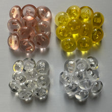 Load image into Gallery viewer, 10 Clear Domed Shank Quality Buttons 15mm 14mm 13mm Wide Dresses Tops Coats Babies Blazers Shirt Sewing Craft

