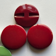 Load image into Gallery viewer, 1 3 5 White Burgundy Green 38mm Wide Beautiful Buttons for Sewing Craft Cards Coat Shirt Jacket
