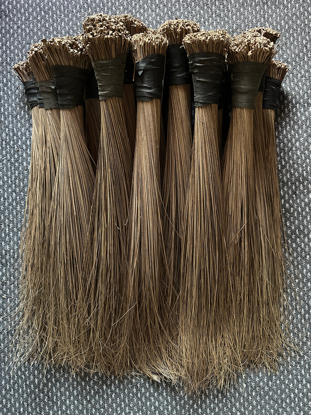 1pc Afro African Nigeria Natural Handmade Broom Igbale Home Duster Cleaner
