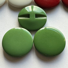 Load image into Gallery viewer, 1 3 5 White Burgundy Green 38mm Wide Beautiful Buttons for Sewing Craft Cards Coat Shirt Jacket
