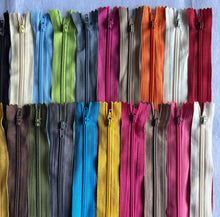 Load image into Gallery viewer, 1pc Closed End 8&quot; Quality Zips Cushion Trousers Skirts Craft Sewing Many Colours Zippers 16&quot; 18&quot; 20&quot; 24&quot; Are Also Available
