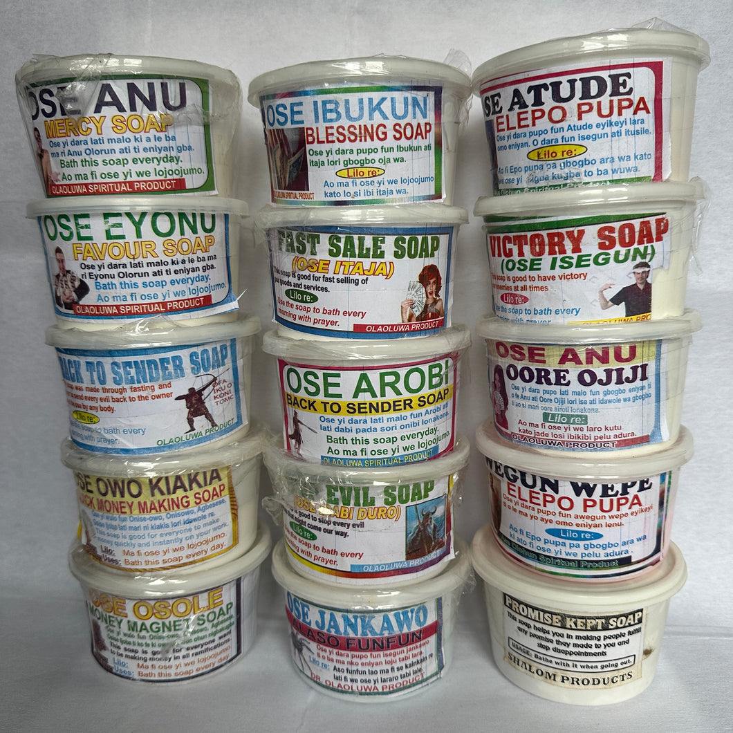 Spiritual Bath Soap Ose Ise Adura Ope Iyanu
