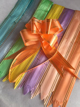 Load image into Gallery viewer, 5 STRIPES PULL RIBBONS 71cm Long 46mm Wide Christmas Flower Gift Wrapping Wedding Birthday Party Different Colours
