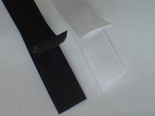 Load image into Gallery viewer, 1m 3m 5m HOOK and LOOP Tape Fastener 25mm Wide White Black Colours Multi-purpose use
