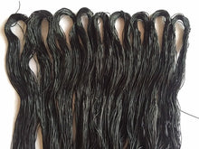 Load image into Gallery viewer, Afro African Black Rubber Hair Thread Vinyl Tubes Braiding Threading Lengthening Stretching Out Natural Hair Care Accessories Girls Ladies §
