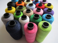 Load image into Gallery viewer, 25 FULL Reels Quality Sewing Thread 100% Cotton Many Colours Machine Craft
